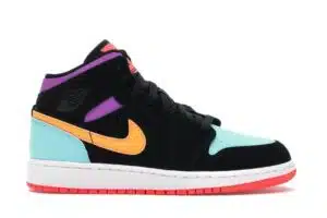 NIKE AIR JORDAN 1 MID MULTI-COLOR