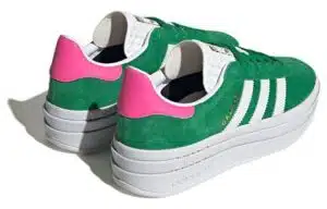 Adidas Gazelle Bold ‘Green Lucid Pink’