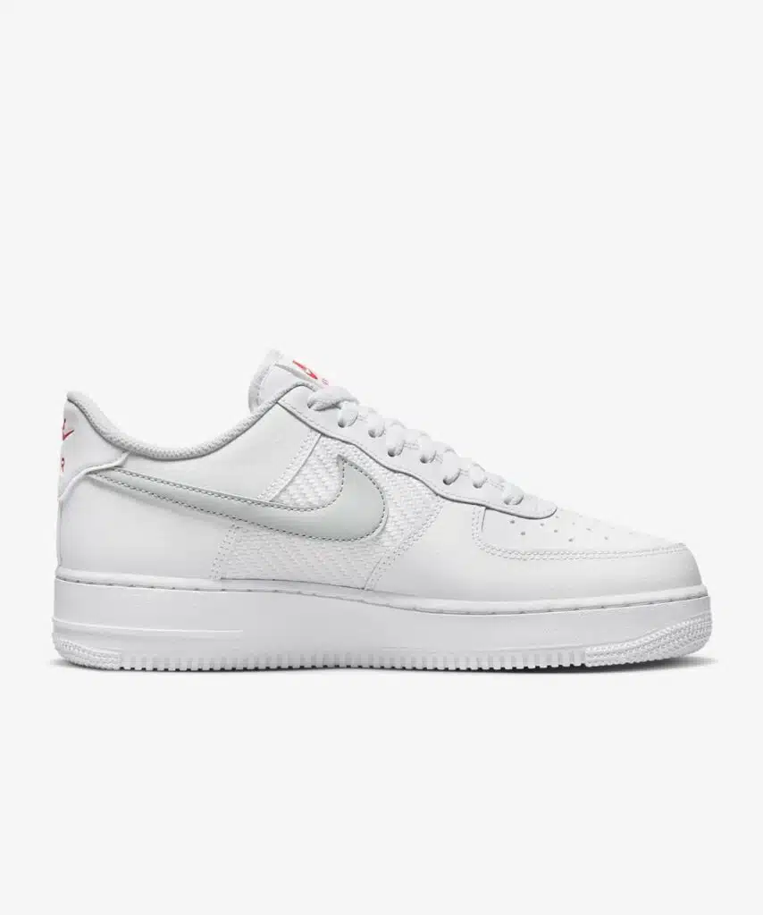 Nike Air Force 1 Low White Red Mini Swoosh