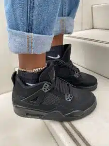 Air Jordan 4 Retro «Black Cat» Black