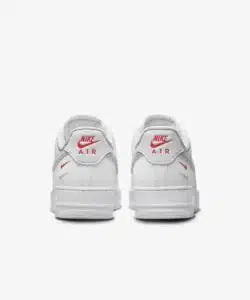 Nike Air Force 1 Low White Red Mini Swoosh