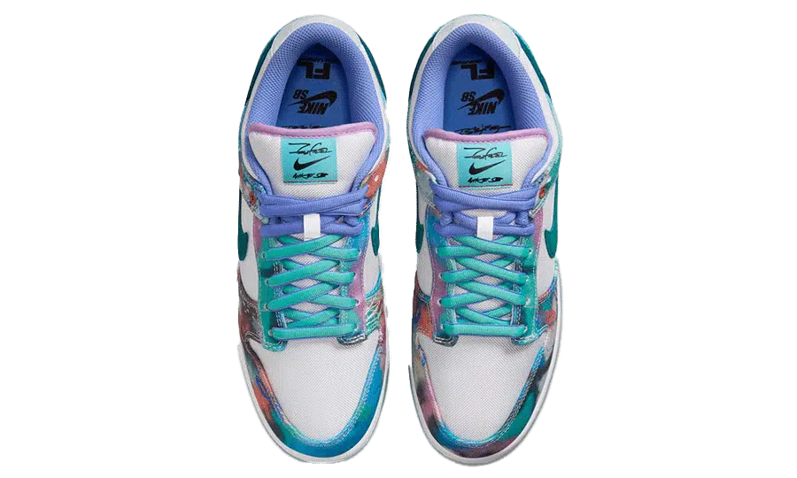SB Dunk Low “Futura Laboratories Bleached Aqua”