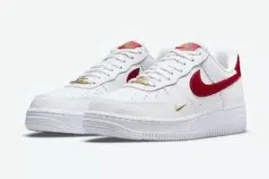 Wmns Nike Air Force 1 Essential Low ‘White Gym Red’