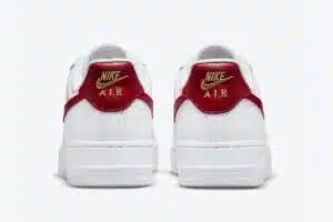 Wmns Nike Air Force 1 Essential Low ‘White Gym Red’