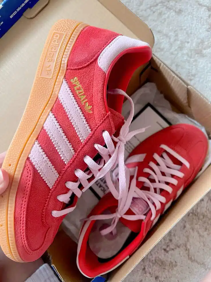 Adidas Handball Spezial Bright Red Clear Pink