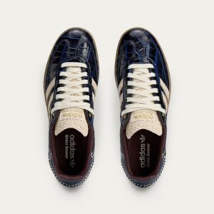 adidas Samba Wales Bonner Navy Croc - Vista trasera