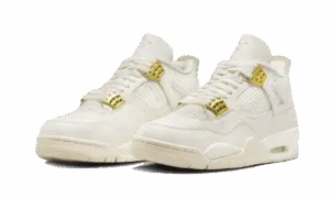 Air Jordan 4 Sail Metallic Gold