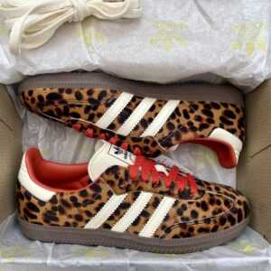 adidas Samba Leopard Print (W) - Vista lateral