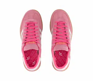 adidas Handball Spezial Trainers Lucid Pink White Gold Metallic - Vista superior