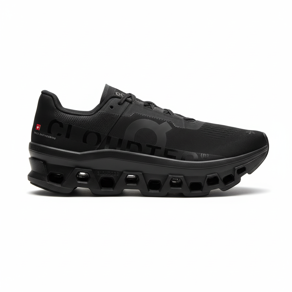 On Running Cloudmonster All Black