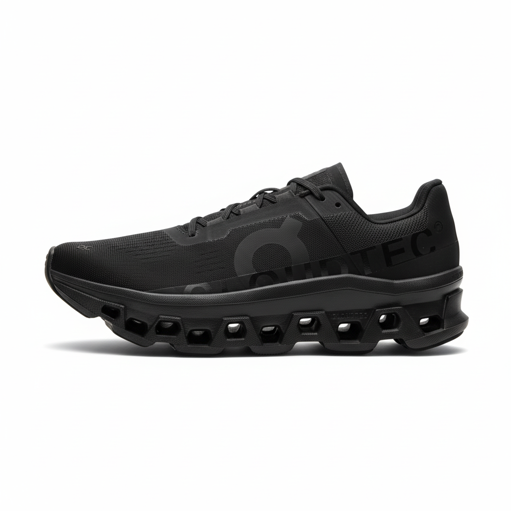 On Running Cloudmonster All Black