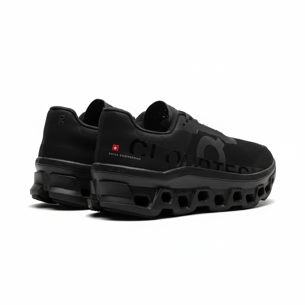 On Running Cloudmonster All Black