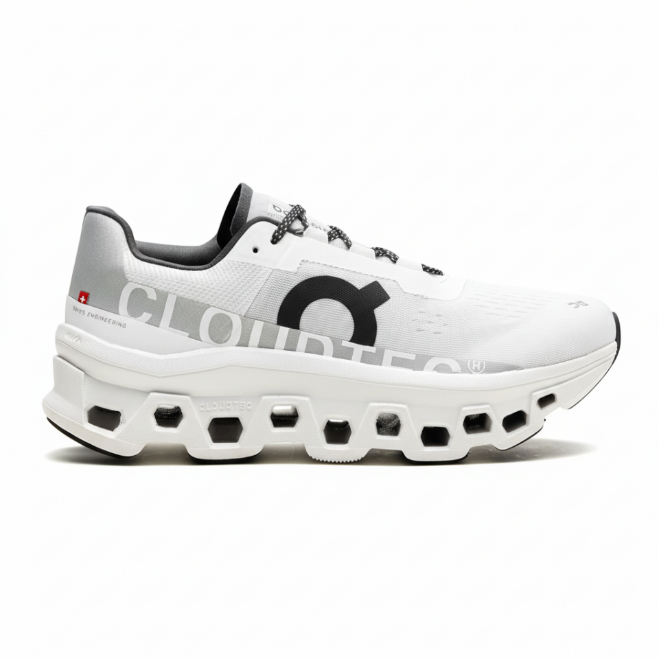 On Running Cloudmonster All White