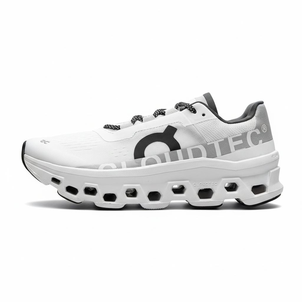 On Running Cloudmonster All White