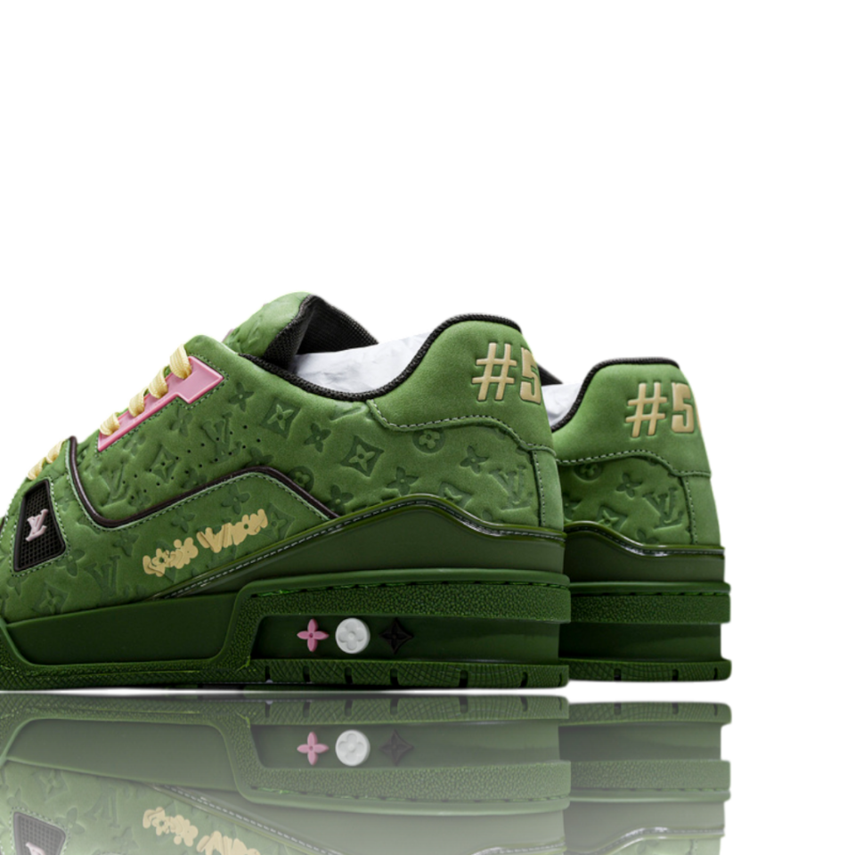 LV Trainer Low Tyler The Creator Green