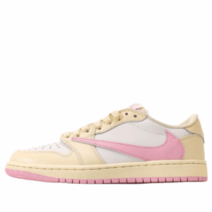 Travis Scott x Air Jordan 1 Low OG Sail White Pink