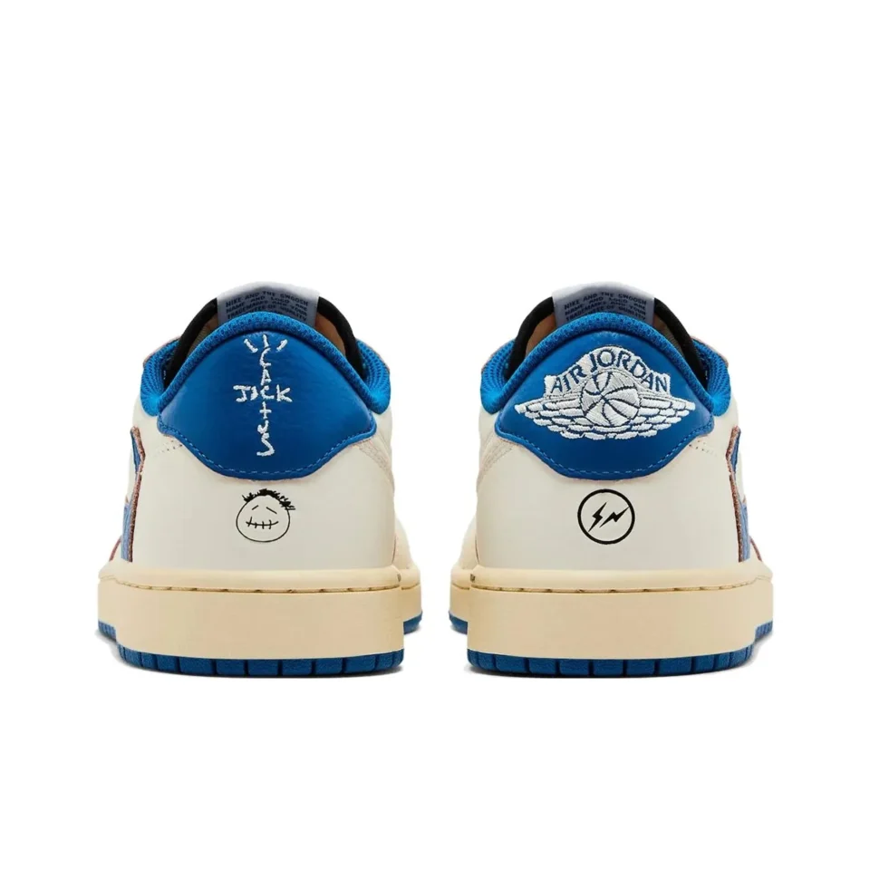 Fragment Design x Travis Scott x Air Jordan 1 Retro Low 2.0