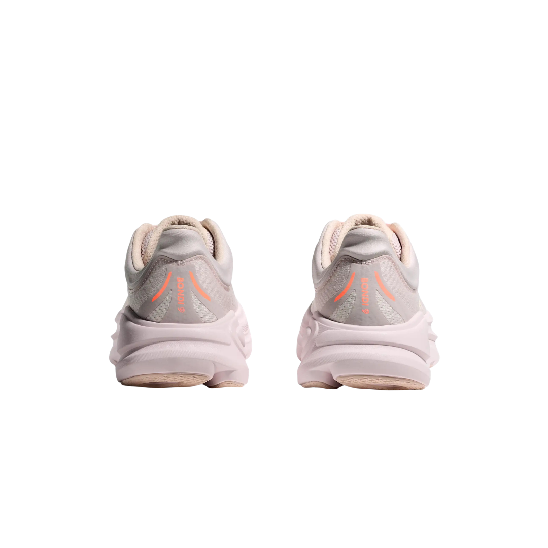 Hoka W Bondi 9 - Lilac Cream / Tangerine Glow