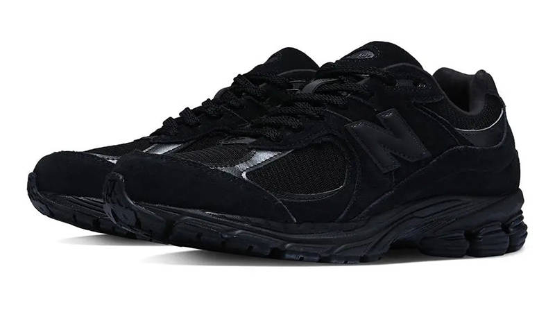 New Balance 2002R Triple Black Suede