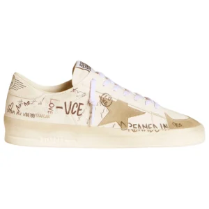Golden Goose Stardan Lettering Ice Gray Star