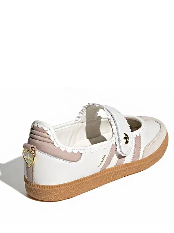 adidas Samba Jane Ruffle Pack White Pink Gum rear view
