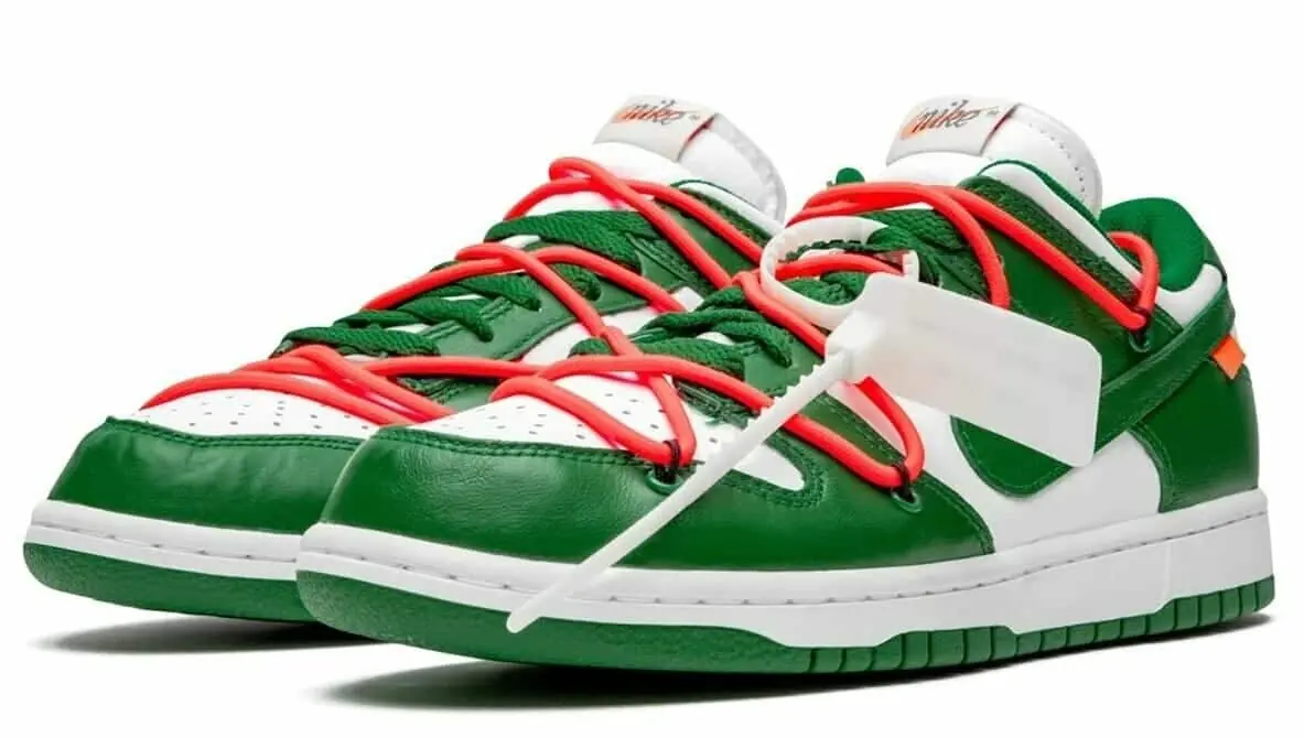 SB Dunk Low x Off-White «Pine Green»