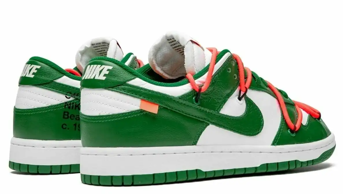 SB Dunk Low x Off-White «Pine Green»