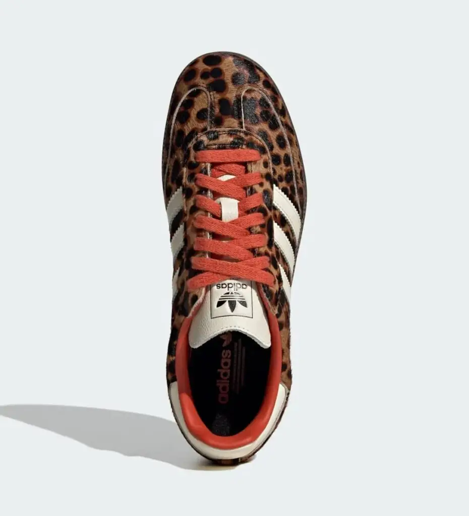 adidas Samba Leopard Print (W) - Vista superior