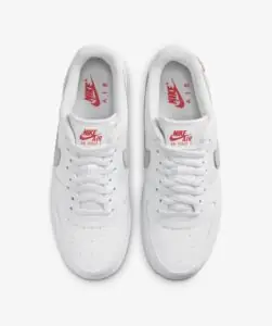 Nike Air Force 1 Low White Red Mini Swoosh