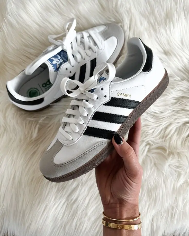 Adidas Samba OG Cloud White Core Black