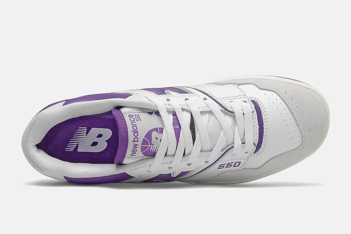 New Balance 550 ‘White Purple’
