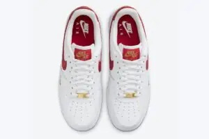 Wmns Nike Air Force 1 Essential Low ‘White Gym Red’