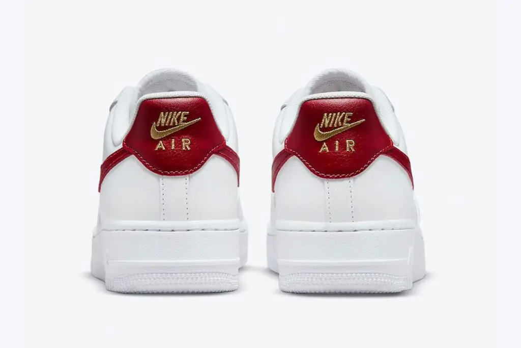 Wmns Nike Air Force 1 Essential Low ‘White Gym Red’