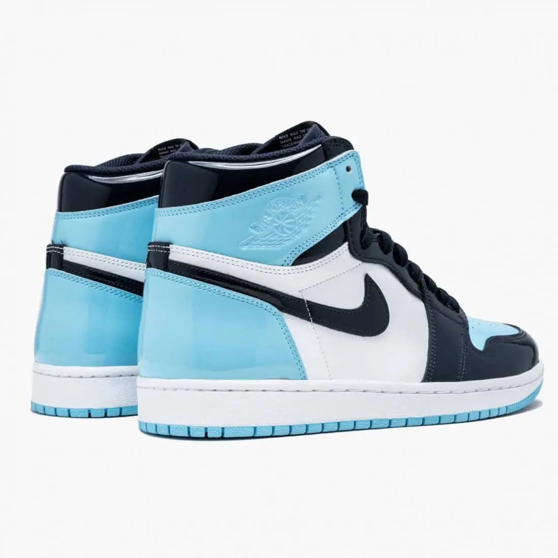 AIR JORDAN 1 RETRO HIGH OG “BLUE CHILL” OBSIDIAN/BLUE CHILL-WHITE