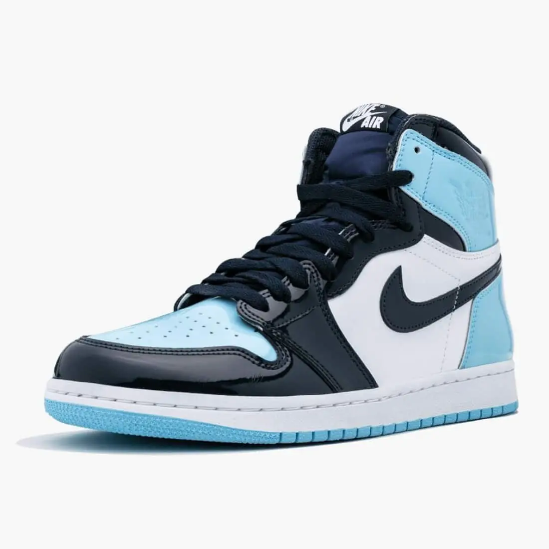 AIR JORDAN 1 RETRO HIGH OG “BLUE CHILL” OBSIDIAN/BLUE CHILL-WHITE