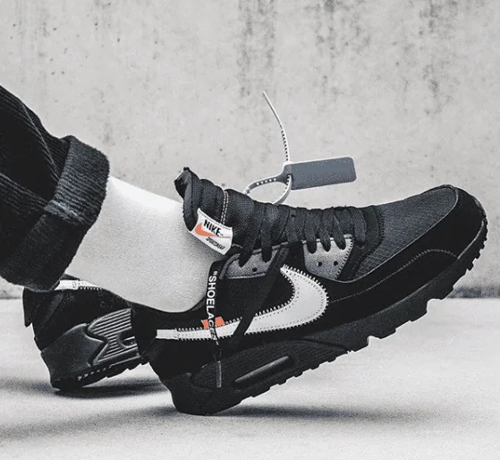Air Max 90 x Off-white BLACK
