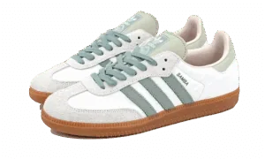 Samba OG Cloud White Silver Green
