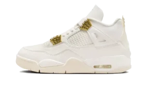 Air Jordan 4 Sail Metallic Gold