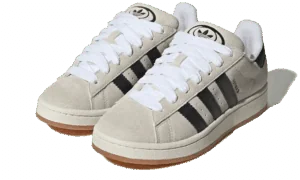 ADIDAS CAMPUS 00’S CRYSTAL WHITE CORE BLACK