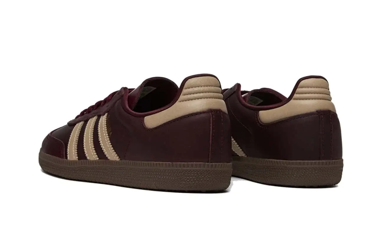 Adidas Samba OG Maroon Crystal Sand