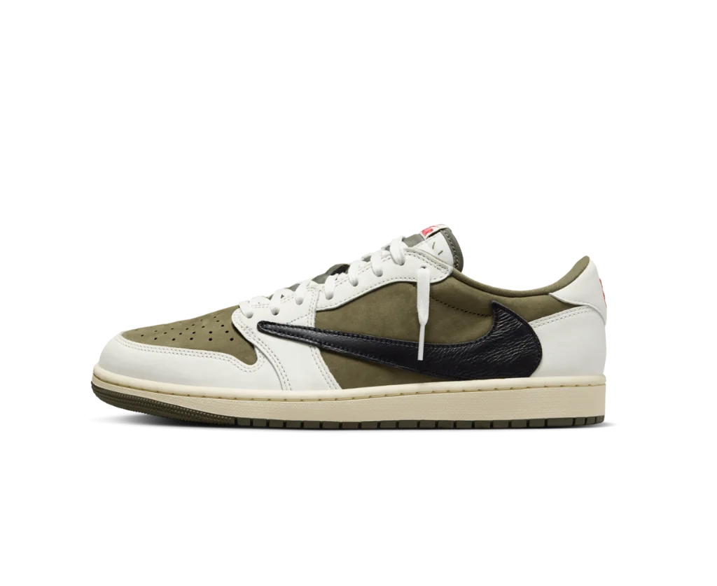 Air Jordan 1 Low OG x Travis Scott Medium Olive