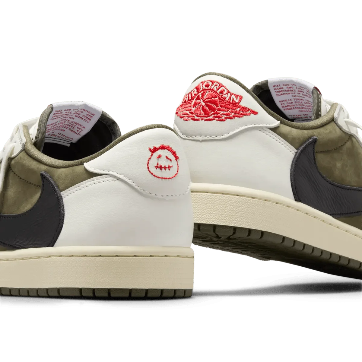 Air Jordan 1 Low OG x Travis Scott Medium Olive