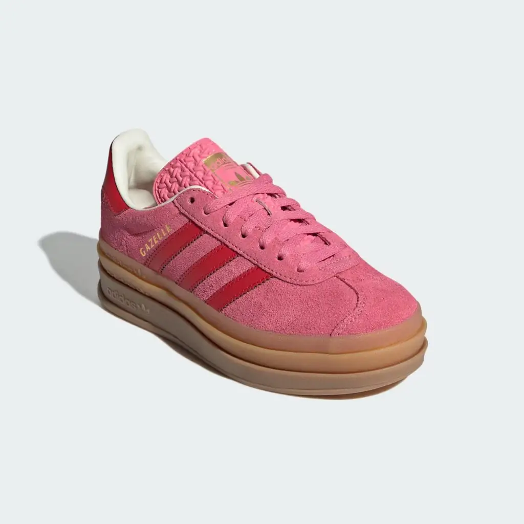 adidas Gazelle Bold – GS – Rose Tone Better Scarlet