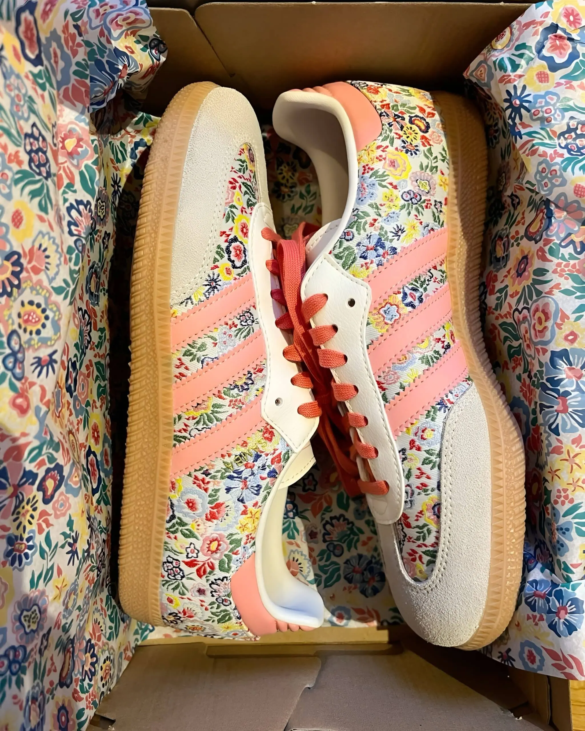 Adidas Samba OG Liberty London Floral Ebroidery