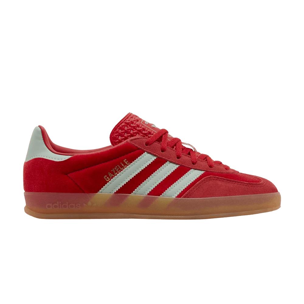 adidas Gazelle Indoor Better Scarlet Hazy Green (Women’s)