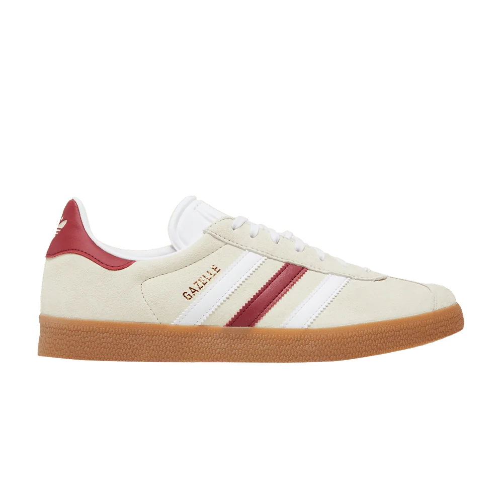 adidas Gazelle Aluminum Collegiate Burgundy