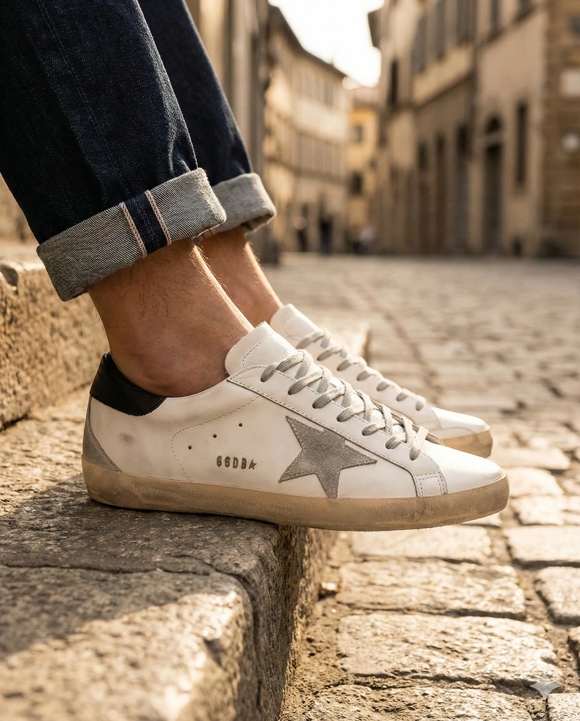 Golden Goose Super-Star Classic «White/Black» sneakers
