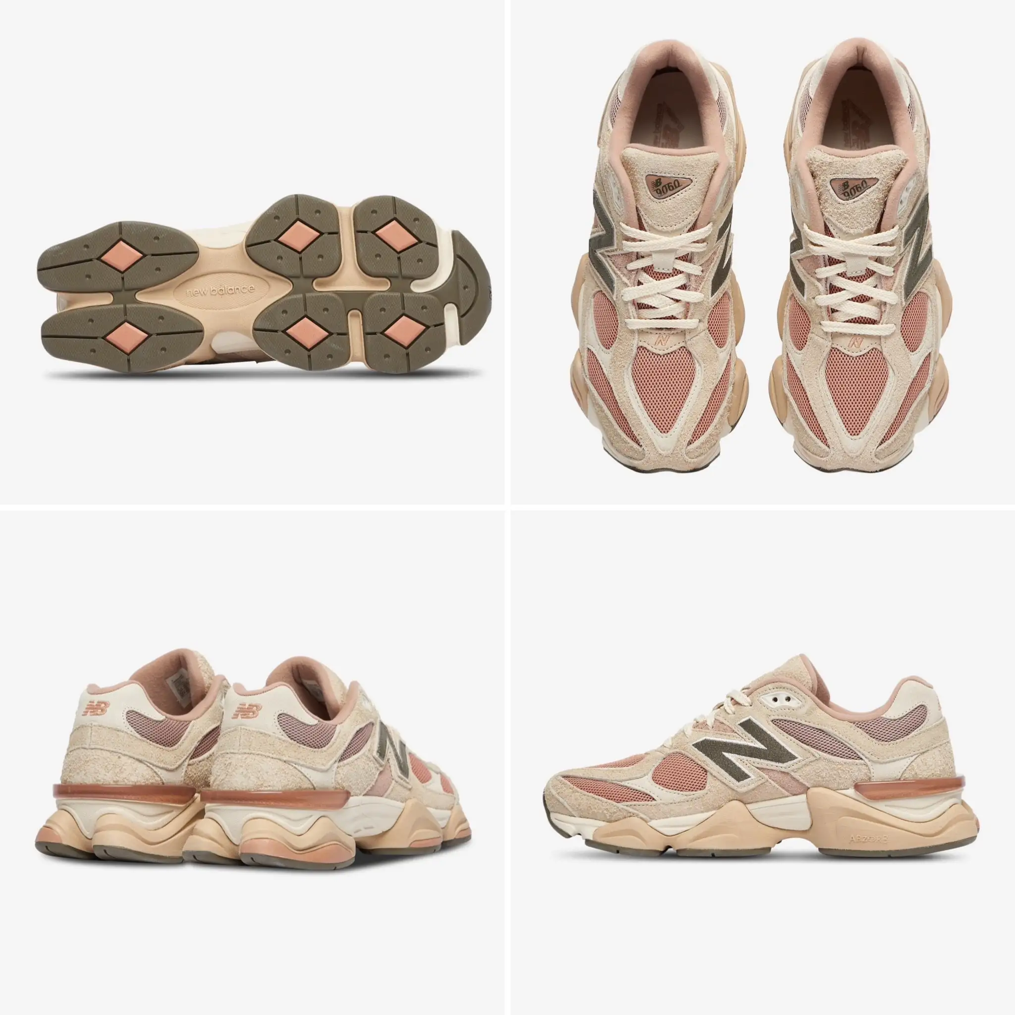 New Balance 9060 Taupe Brown