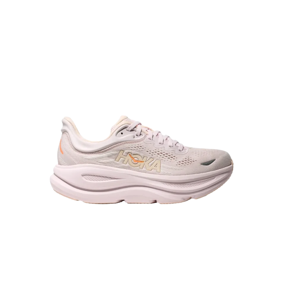 Hoka W Bondi 9 - Lilac Cream / Tangerine Glow