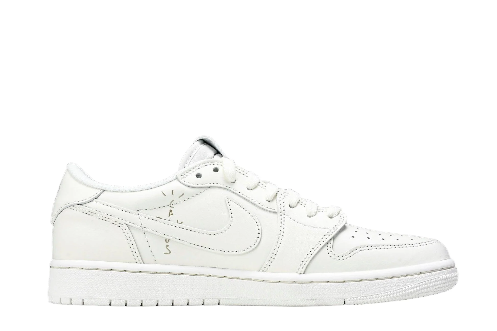 Air Jordan 1 Low OG x Travis Scott White Party